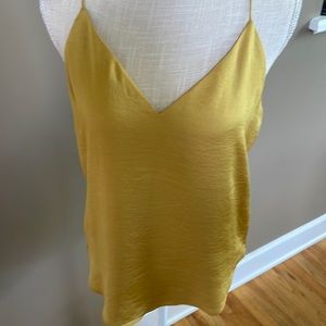 Mustard lined cami